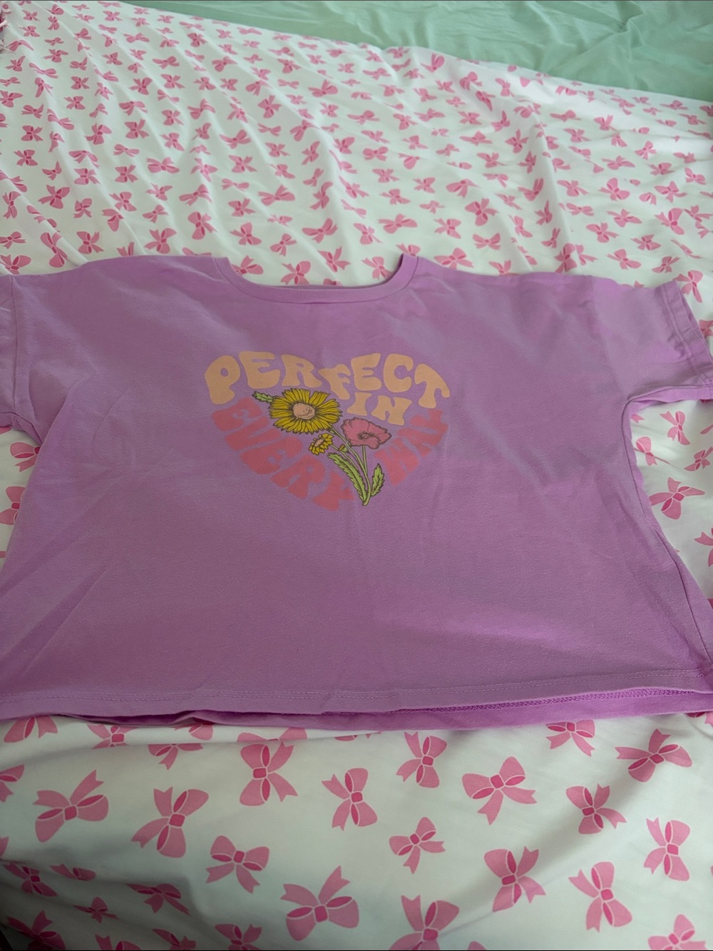 Kids lavender shirt
